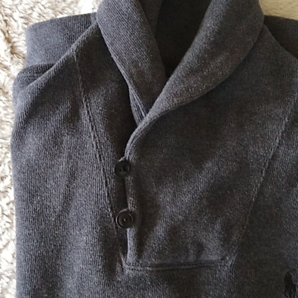 Ralph Lauren Polo Jersey Shawl Pullover - Picture 15 of 15